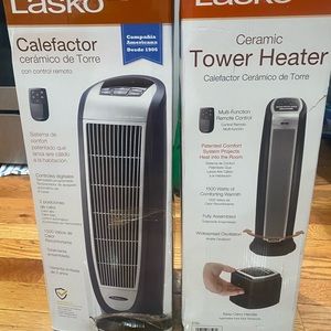 Two tower heaters
